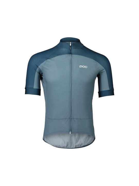 Koszulka rowerowa POC M’s Essential Road Logo Jersey niebieski - Adventure Sports
