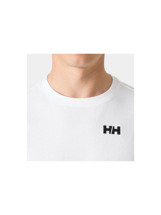 Koszulka męska HELLY HANSEN Core Graphic T 2.0 biała
