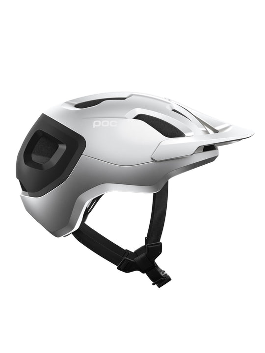 Kask rowerowy POC Axion Race MIPS czarno srebrny mat - Adventure Sports
