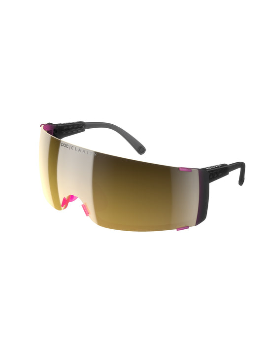 Okulary rowerowe POC Propel fluo pink black - TU - Adventure Sports
