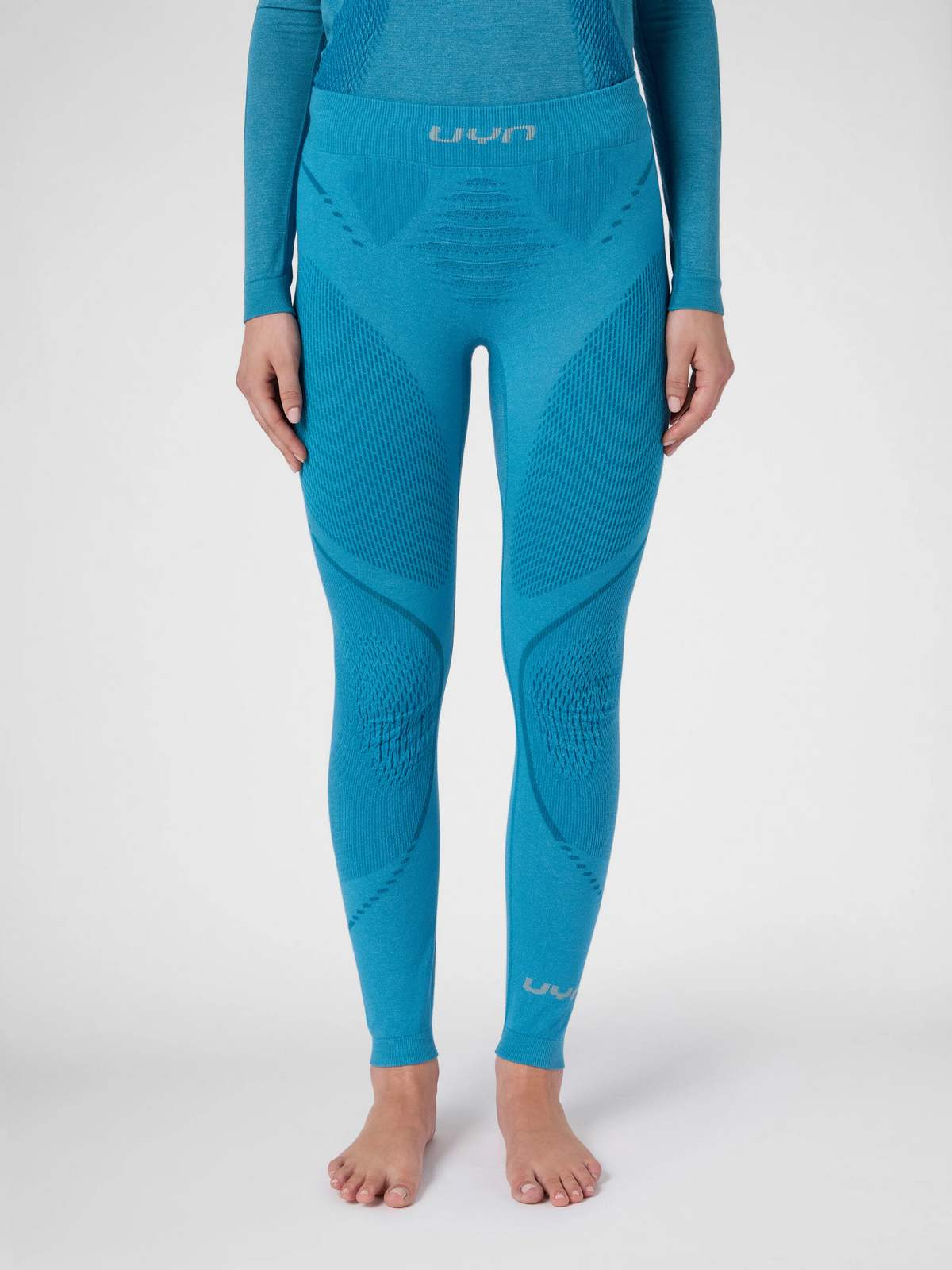 Legginsy termoaktywne UYN W Evolutyon Biotech Uw Pants Long niebieski