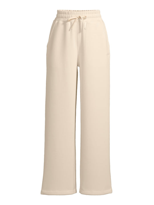Spodnie damskie CASALL Peachy Straight Leg Jogger kolor biały
