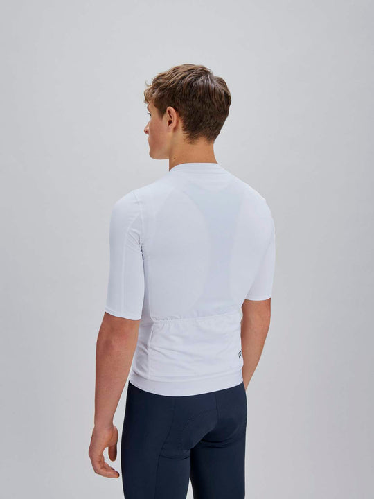 Koszulka rowerowa POC M's Cadence Jersey biała
