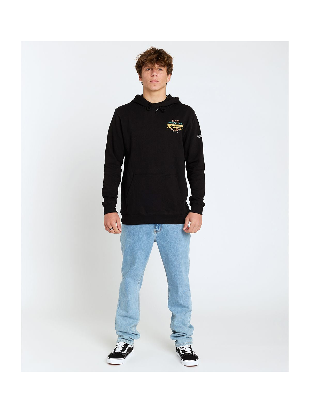 Bluza RIP CURL Meo Rip Curl Pro Hood czarny - Adventure Sports
