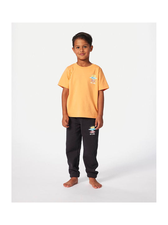 Koszulka RIP CURL ICONS OF SHRED TEE -BOY pomarańczowa - Adventure Sports
