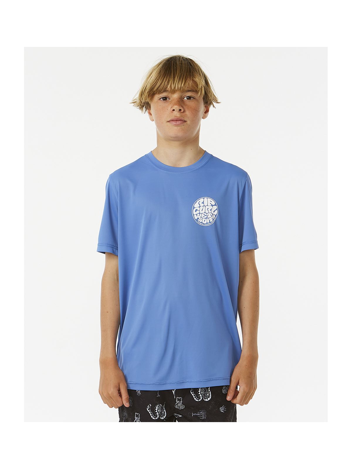 Lycra RIP CURL Icons Surflite Upf S/S Boy niebieski - Adventure Sports