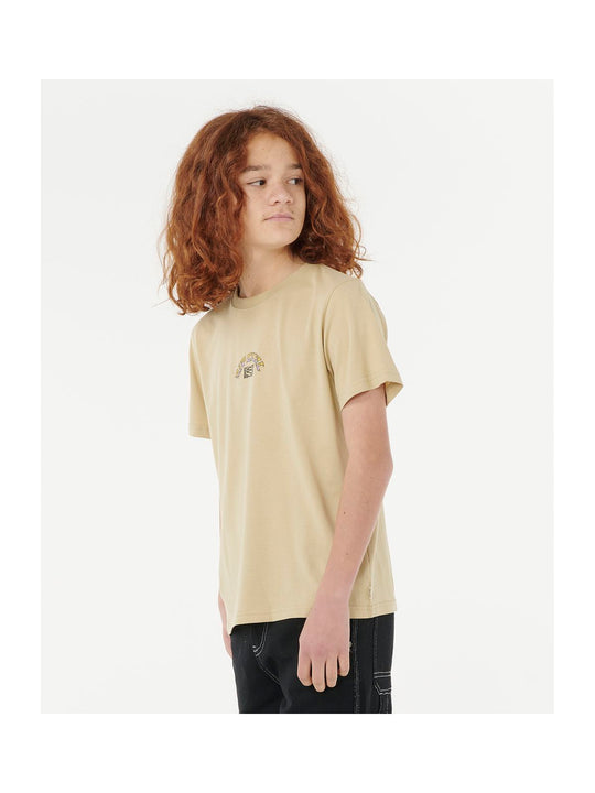 Koszulka RIP CURL TROPIC DAZE ART TEE -BOY zielona
