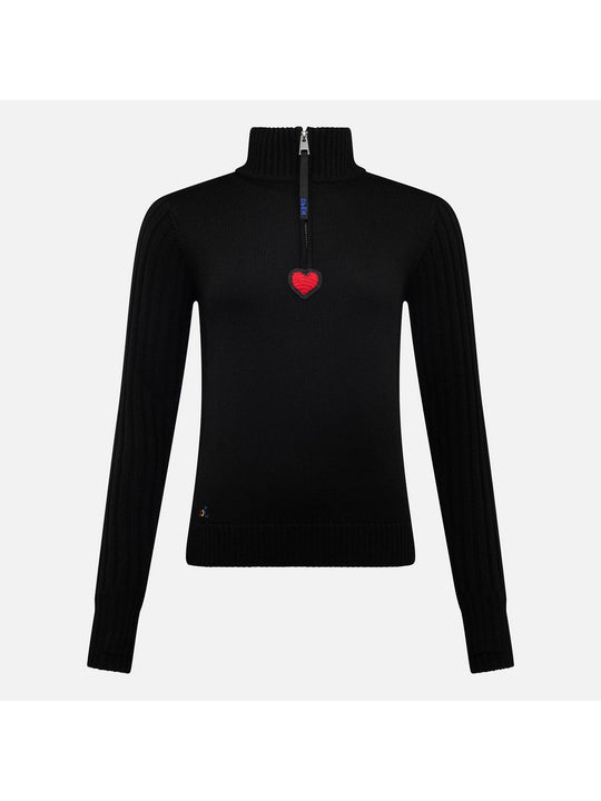 Sweter damski ROSSIGNOL W JCC MERIB HZ czarny

