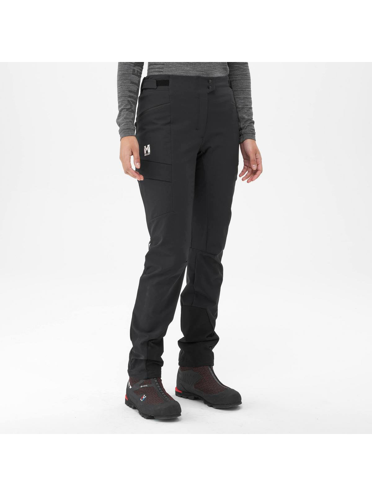 Spodnie alpinistyczne damskie MILLET W Kamet Xcs Pant Czarny - Adventure Sports