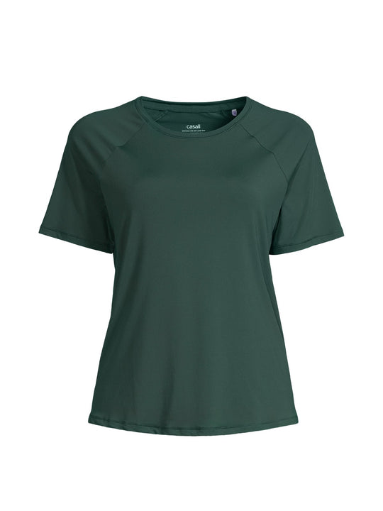 Koszulka CASALL Essential Tee zielony - Adventure Sports
