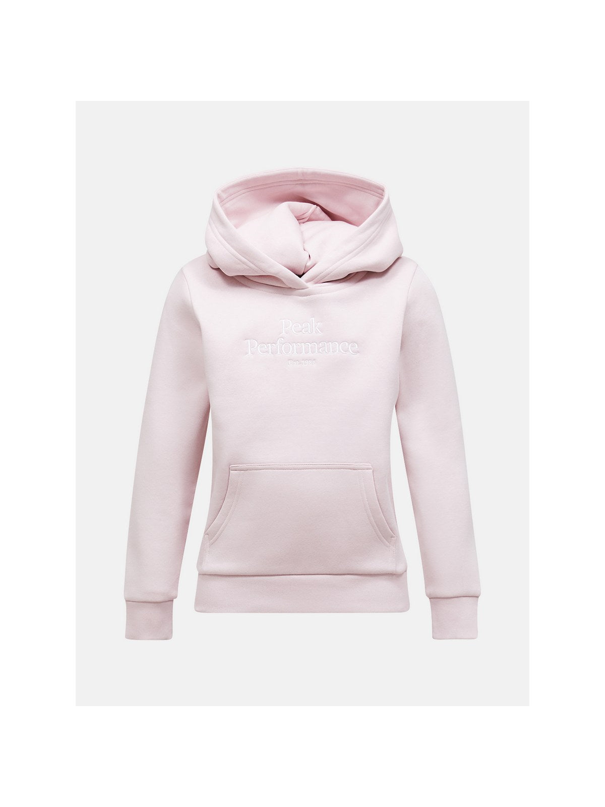 Bluza juniorska PEAK PERFORMANCE Original Hood różowa