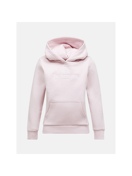 Bluza juniorska PEAK PERFORMANCE Original Hood różowa
