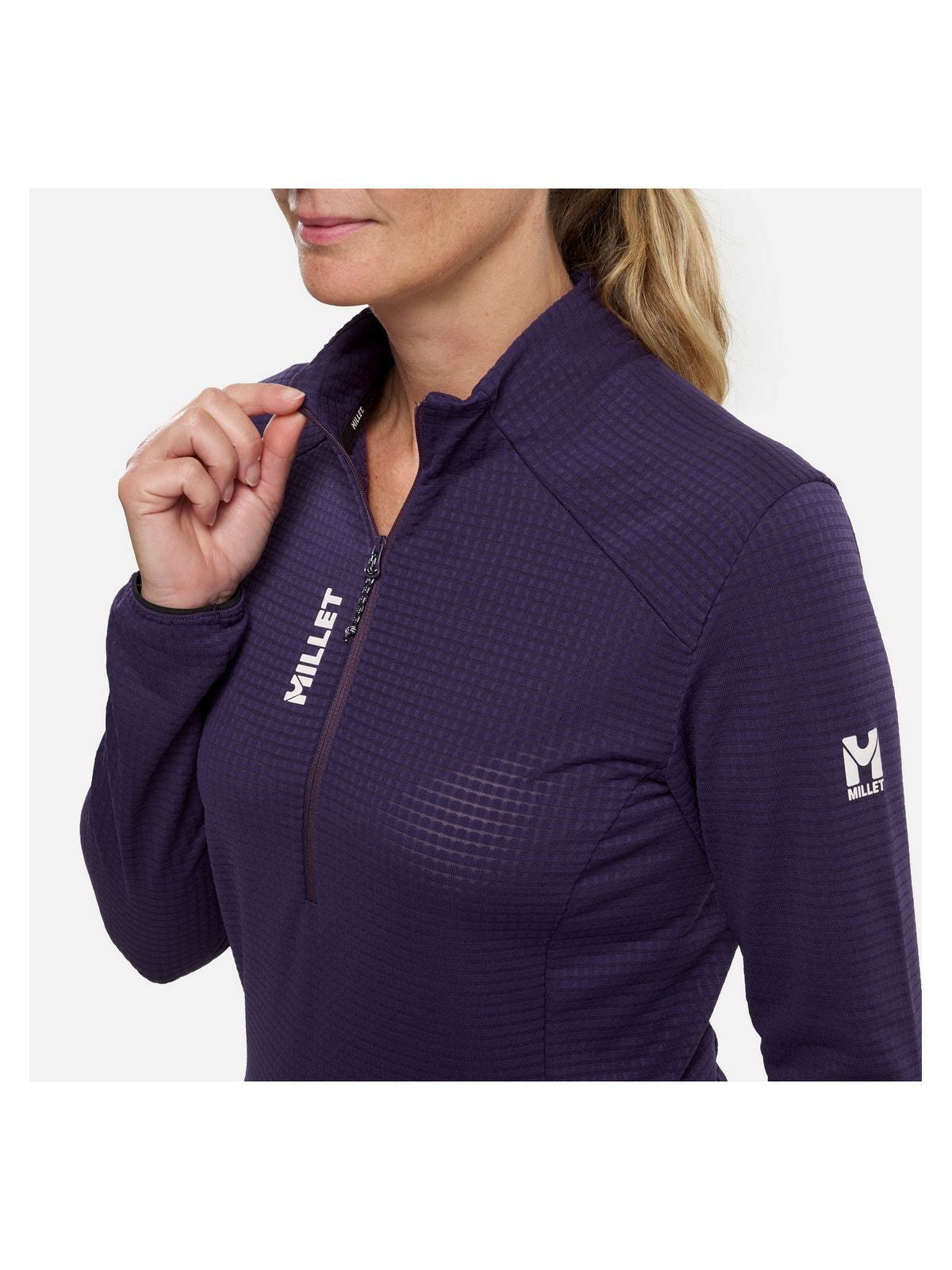 Bluza damska MILLET Parmelan Light Fleece Po W fioletowa