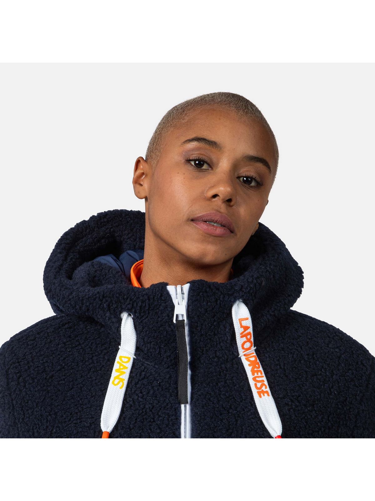 Kurtka narciarska damska Rossignol W Yety Fleecy Bomber Jkt niebieski - Adventure Sports