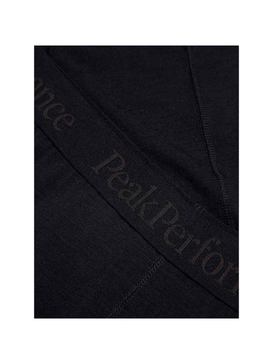 Spodnie Termiczne PEAK PERFORMANCE Magic 7/8 Long Johns Wool-blend Baselayer Women czarny
