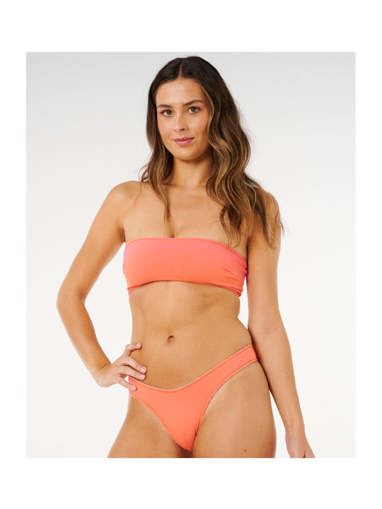 Dół bikini RIP CURL Malibu Cove Revo Bare Pant niebieski

