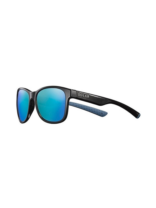 Okulary przeciwsłoneczne SOLAR Mayer - cat.3 Polarized - Black - Blue
