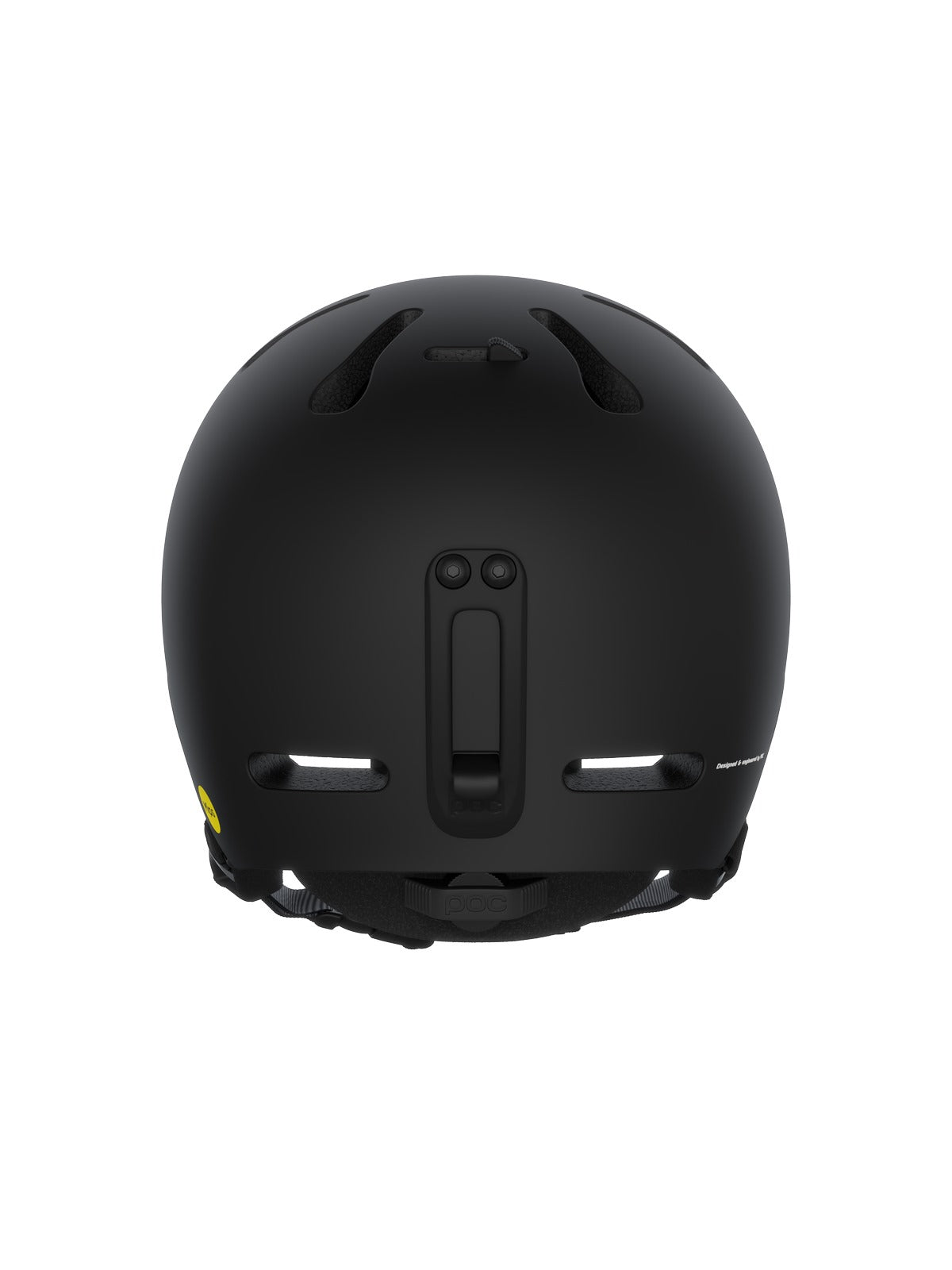 Kask narciarski POC FORNIX MIPS czarny mat - Adventure Sports