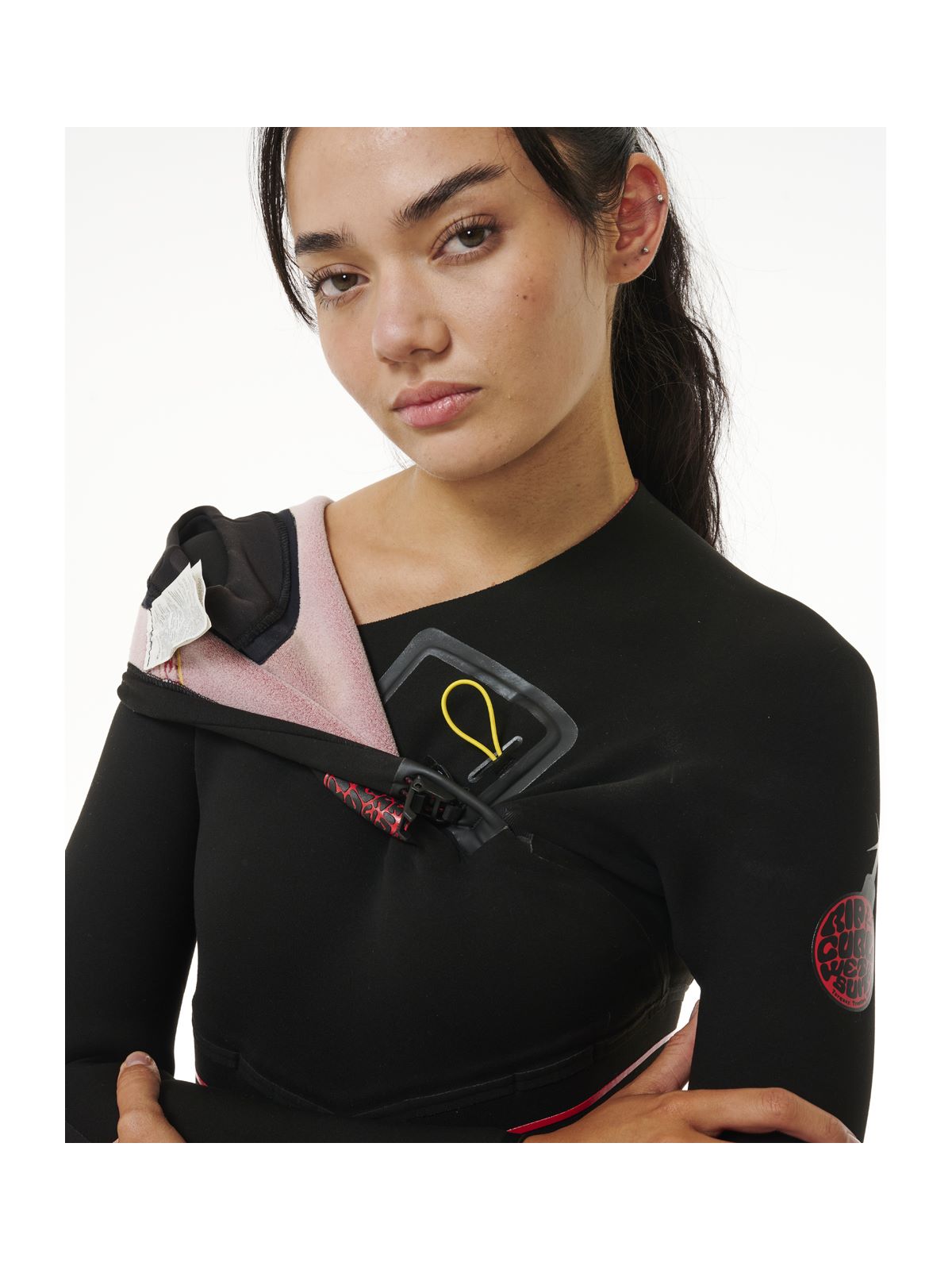 Pianka surfingowa damska RIP CURL Wmns Fbomb Fusion 43Gb Zf czarny - Adventure Sports