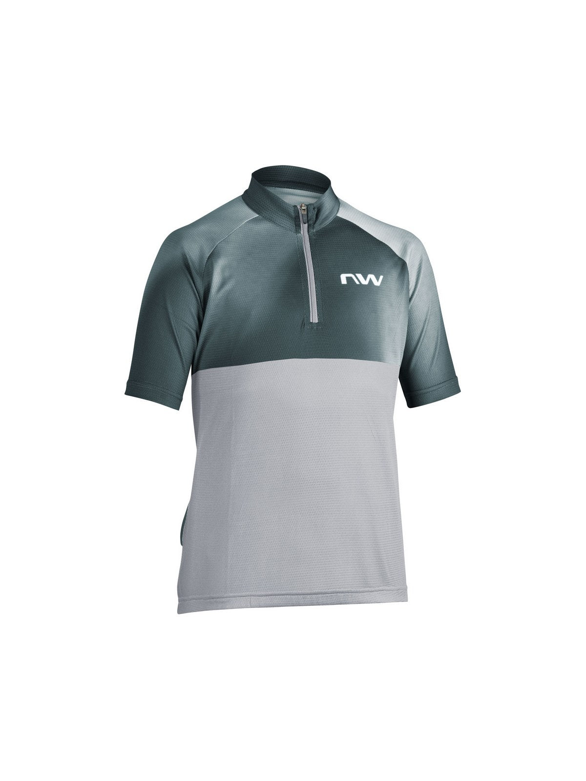 Koszulka rowerowa dla dzieci NORTHWAVE Force Evo Junior Jersey S/s szara