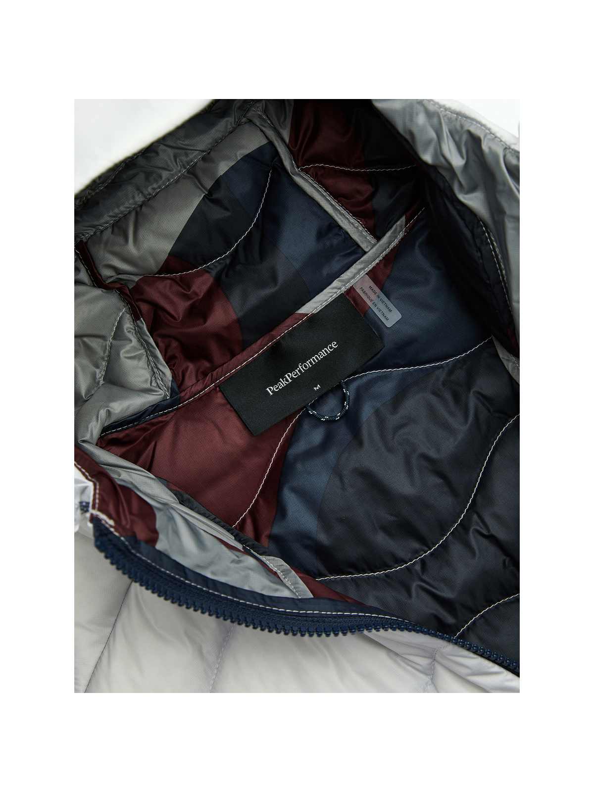 Kurtka puchowa męska PEAK PERFORMANCE Helium AOP Utility Down Hood biała