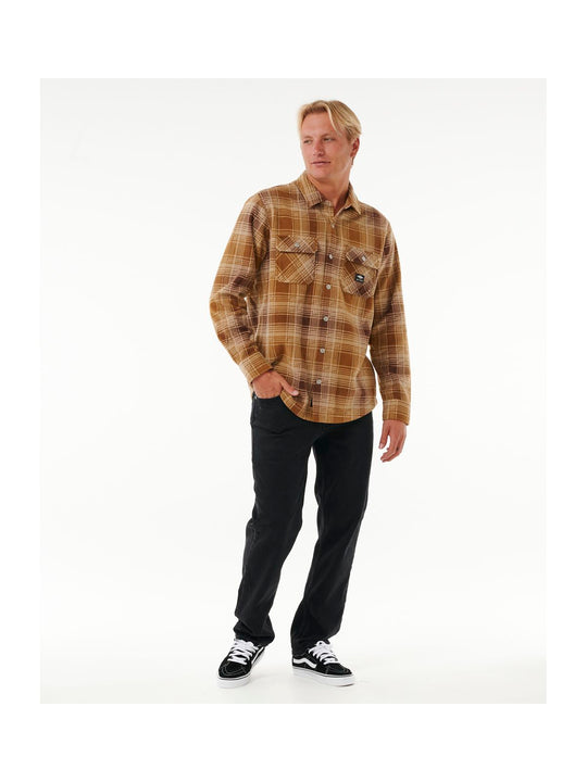 Koszula RIP CURL Fun Times Polar Fleece Shirt brązowy - Adventure Sports
