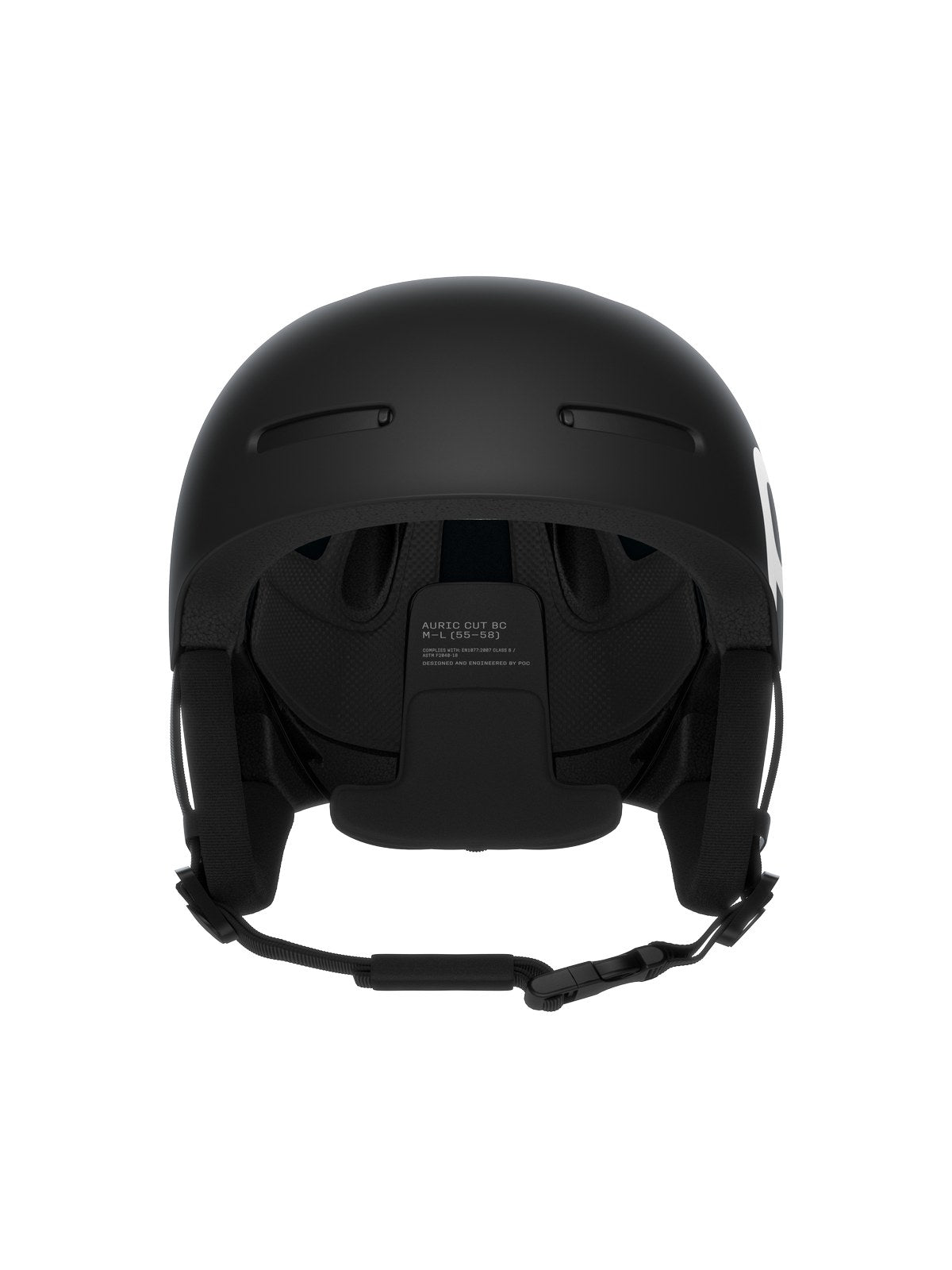 Kask narciarski POC AURIC CUT BC MIPS czarny mat