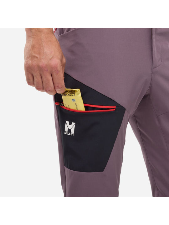 Spodnie męskie MILLET Wanaka Stretch Pant Iii M fioletowe śliwkowe
