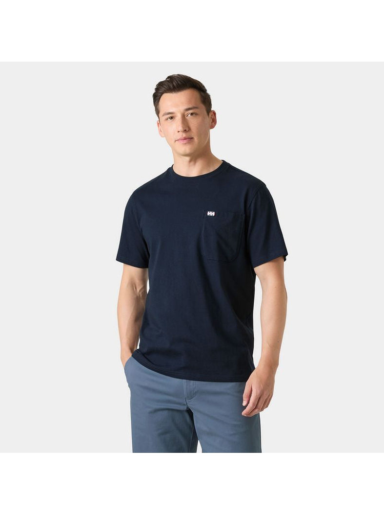 Koszulka męska HELLY HANSEN Hudson T-Shirt granatowa