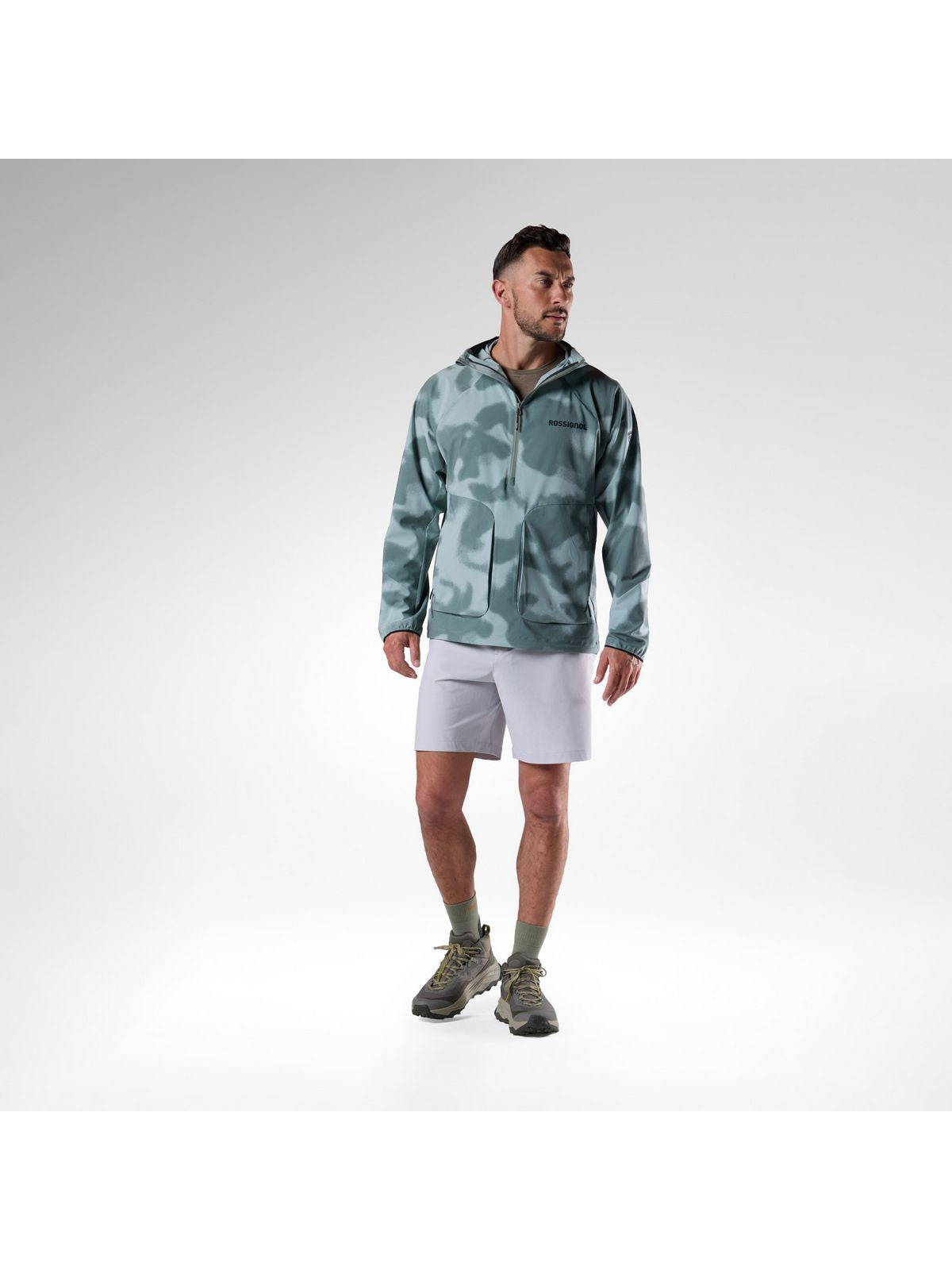 Szorty męskie ROSSIGNOL M Stretch Chino Short 7' szare