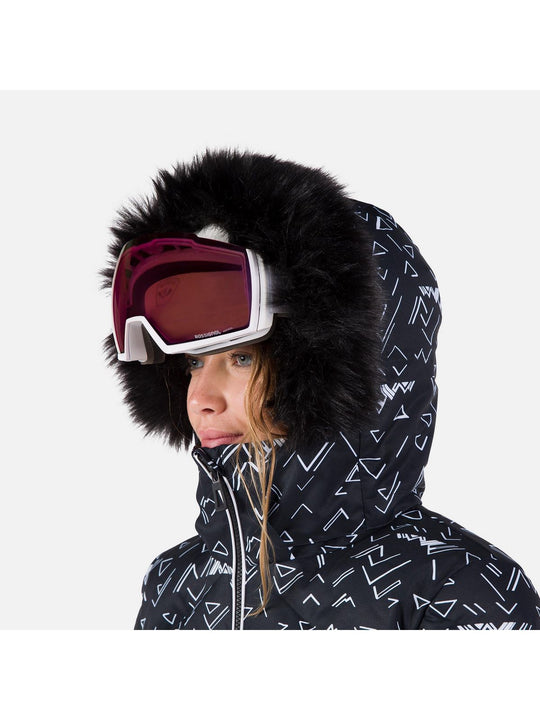 Kurtka na narty damska Rossignol W Staci Pr Puffy Jkt czarny - narciarska - Adventure Sports
