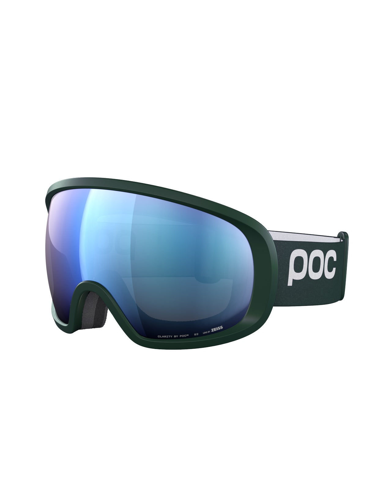 Gogle narciarskie POC Fovea Wide Fit zielony Cat 2