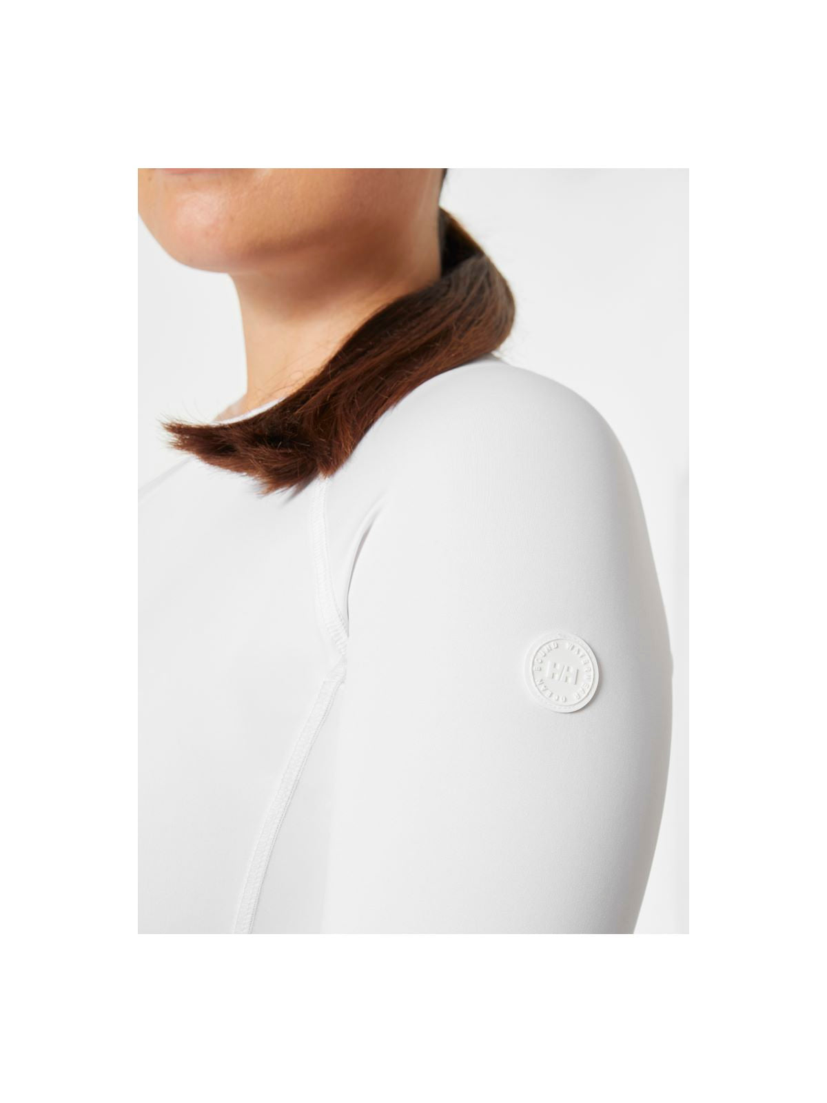 Lycra HELLY HANSEN W Waterwear Rashguard biały - Adventure Sports