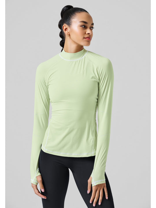 Koszulka CASALL Technical Pursuit Longsleeve zielony - Adventure Sports
