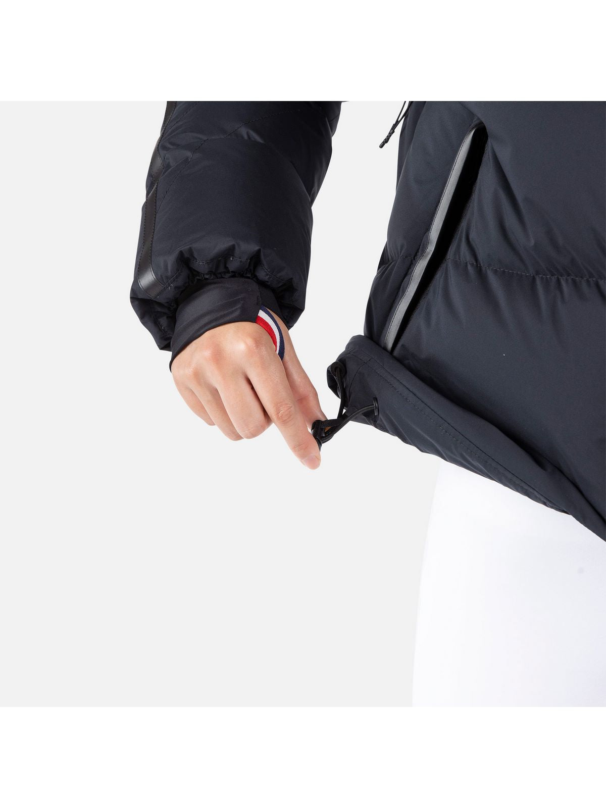 Kurtka puchowa damska Rossignol W Ventina Bomber Down Jkt czarny - narciarska - Adventure Sports