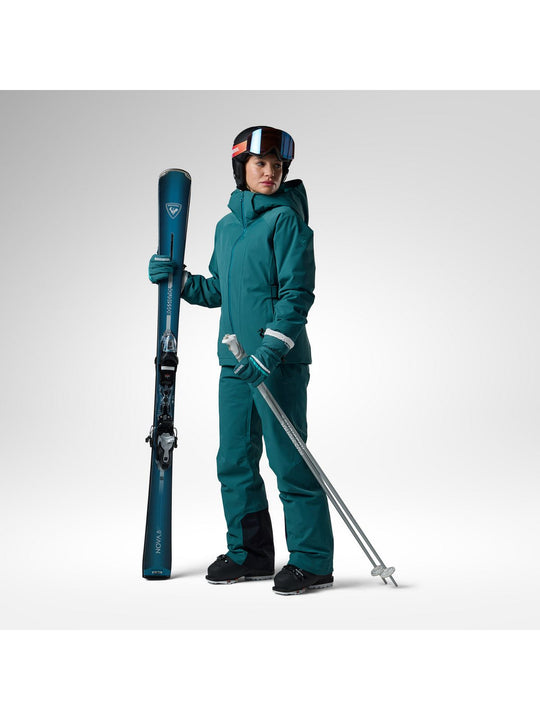 Spodnie narciarskie damskie ROSSIGNOL W 4Ws Blackside Insulated Pant zielone
