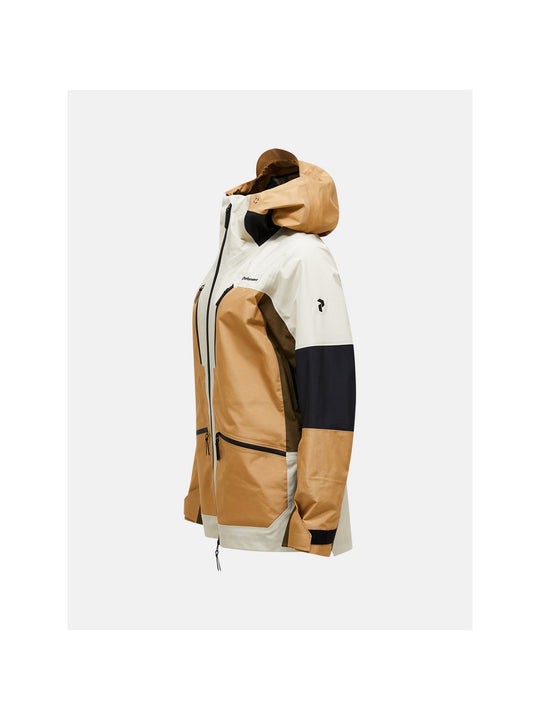 Kurtka PEAK PERFORMANCE W Vertical Gore-Tex Pro Jacket piaskowy
