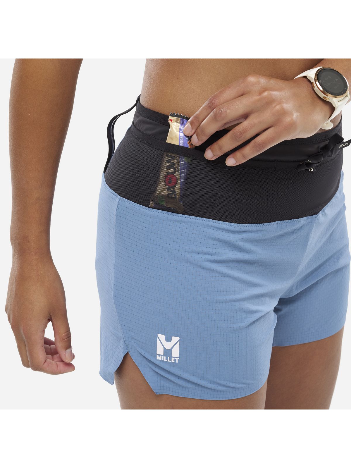 Szorty damskie MILLET Intense Pro Light Sh W 5'' niebieskie
