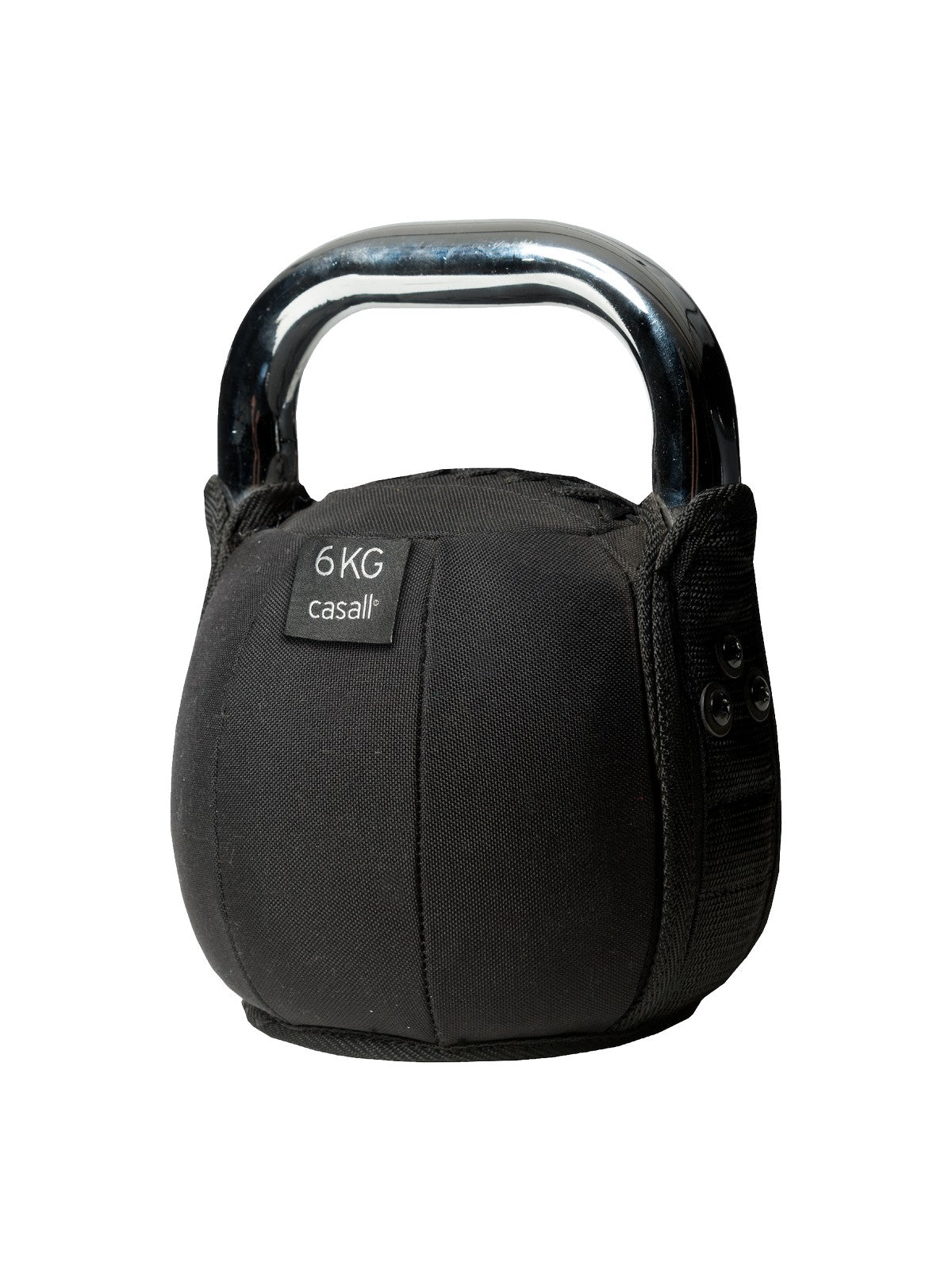 Ciężarek CASALL Kettlebell Soft 6 kg kolor czarny
