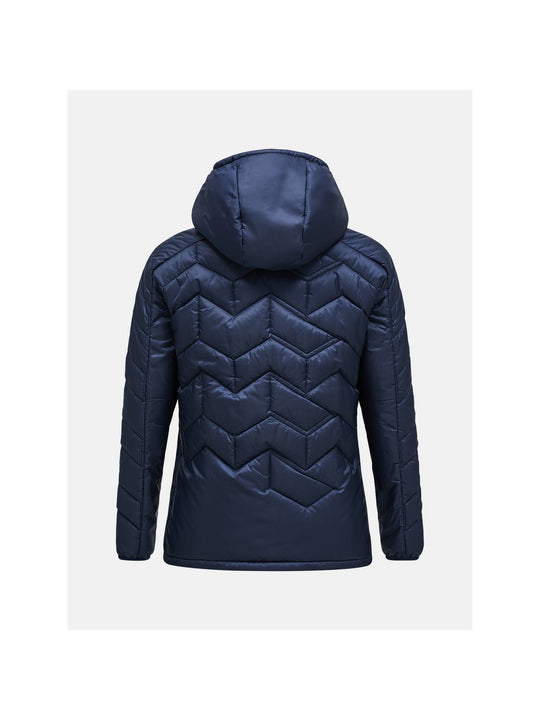 Kurtka zimowa damska Peak Performance W Elevate Liner Hood granatowy - narciarska - Adventure Sports
