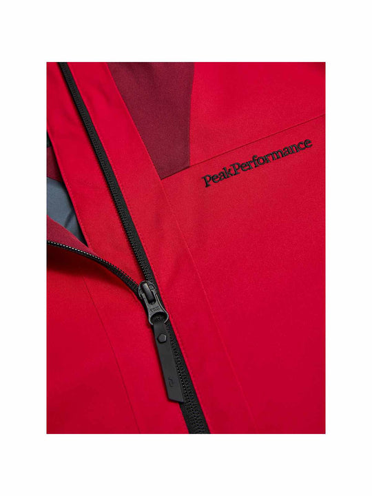 Kurtka PEAK PERFORMANCE W Rider Tech Insulated Jacket bordowy
