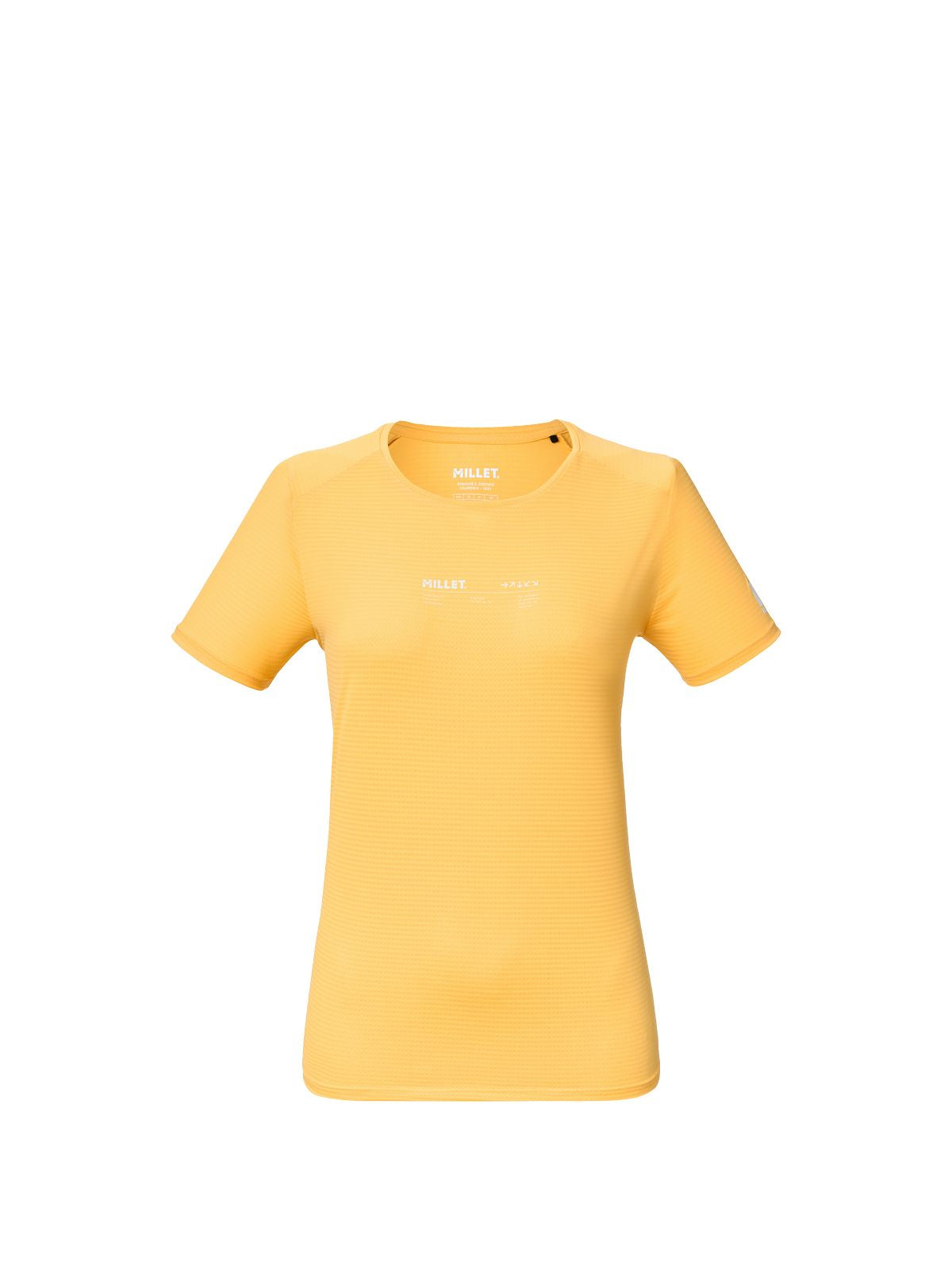 Koszulka damska MILLET Intense Essential Ts Ss W żółta