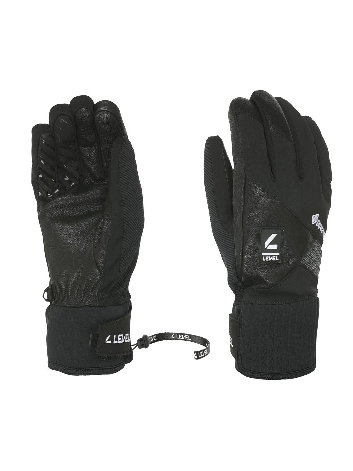 Rękawice narciarskie LEVEL I-Storm Gore-Tex czarny