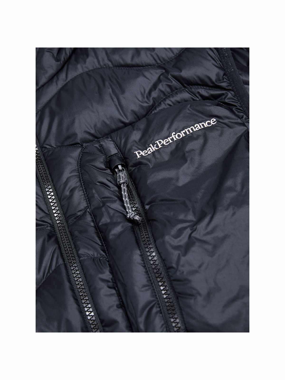 Kamizelka puchowa męska PEAK PERFORMANCE M Helium Utility Down Vest czarny - Adventure Sports