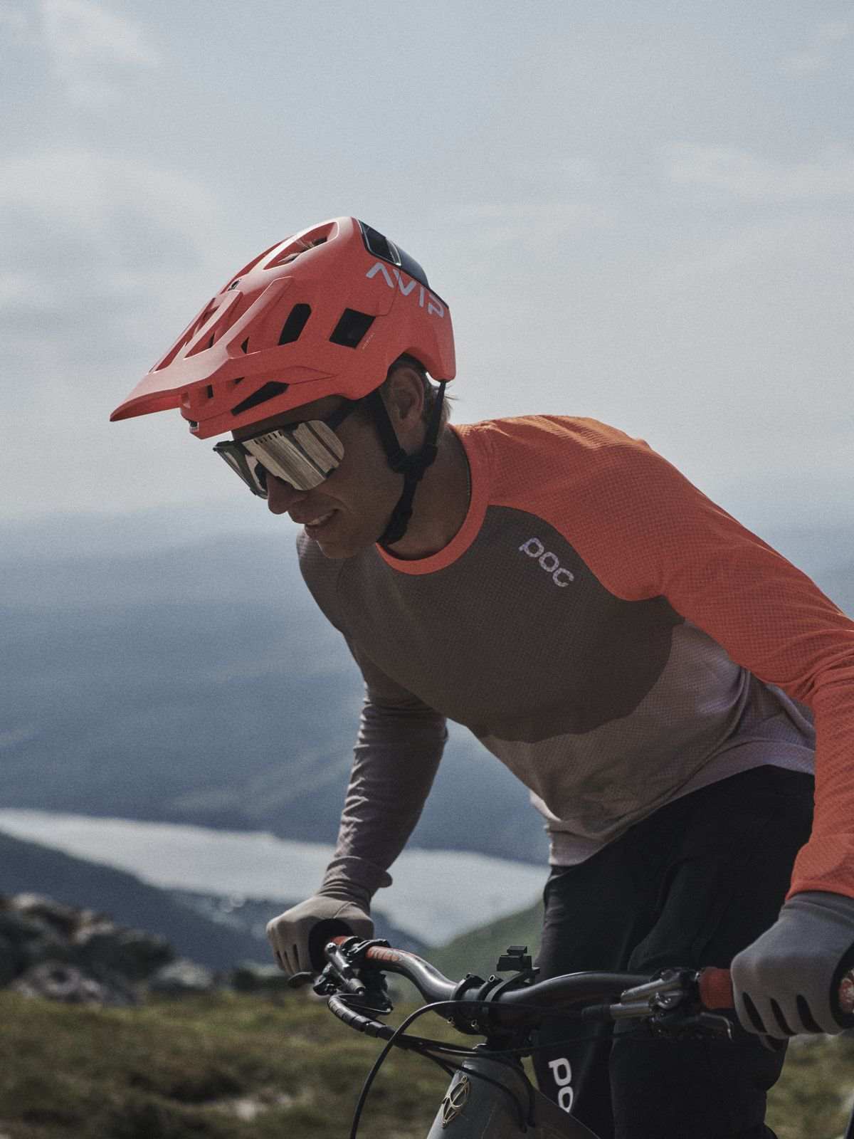 Okulary POC DEVOUR granat | Clarity Trail Brown/Silver Mirror Cat 2 - ONE SIZE - Adventure Sports