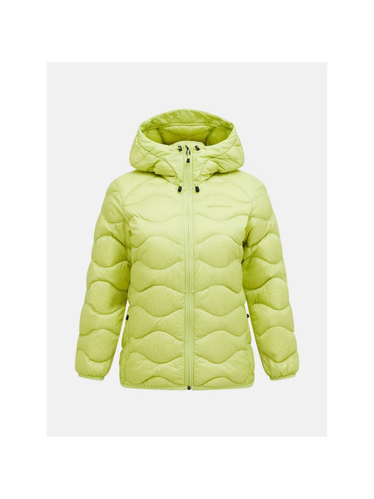 Kurtka PEAK PERFORMANCE Helium Down Hood Jacket Women żółty
