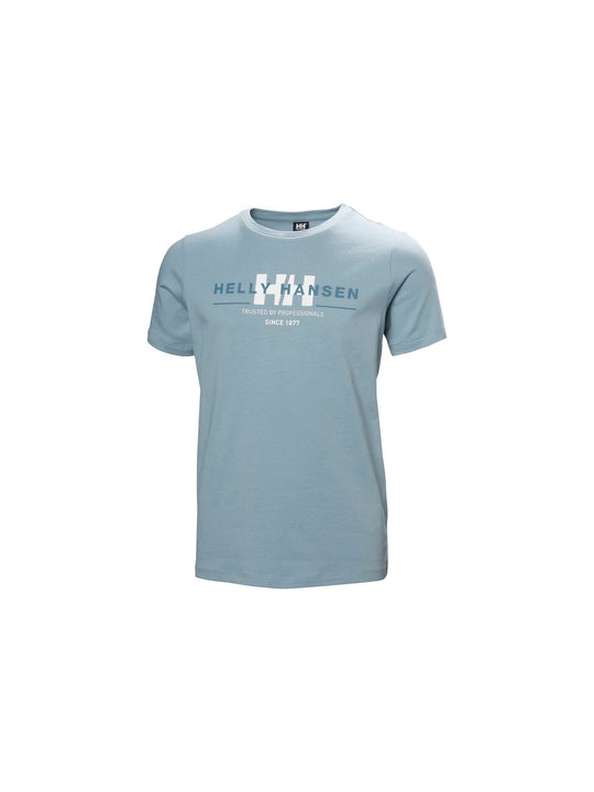 Koszulka HELLY HANSEN JR HH GRAPHIC T-SHIR niebieski - Adventure Sports
