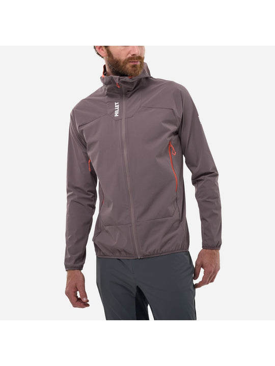 Kurtka męska MILLET Kamet Xcs Light Hoodie M fioletowa śliwkowa
