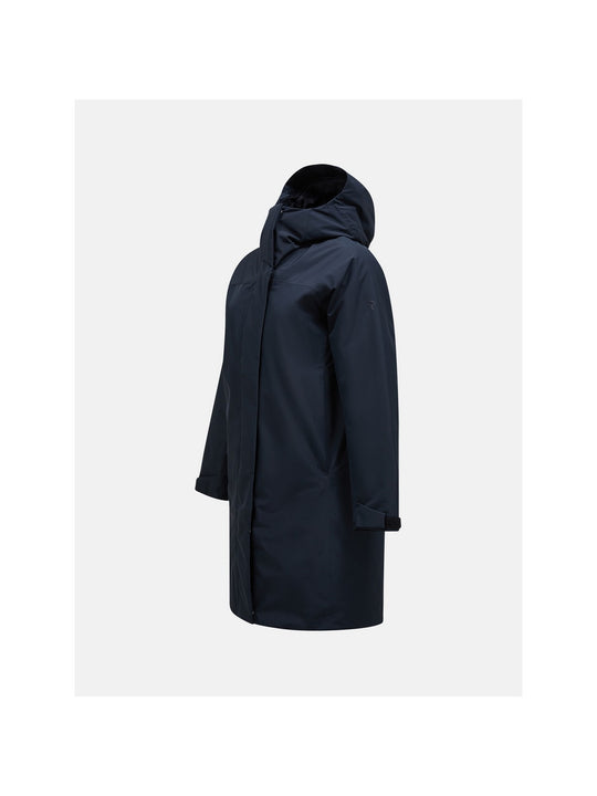 Parka Peak Performance W Treeline Insulated Park czarny - Kurtka - Adventure Sports
