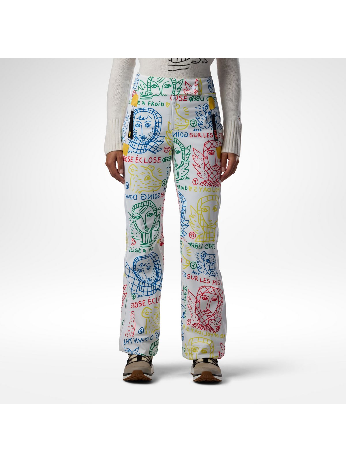 Spodnie narciarskie damskie ROSSIGNOL W Jcc Seasonal Ski Pant multikolor